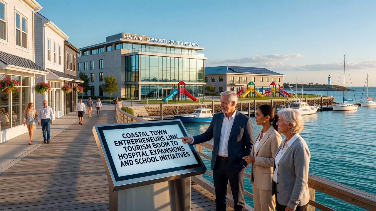 Coastal Entrepreneurs in Orcana Connect Tourism Growth to Healthcare Upgrades and Education Projects